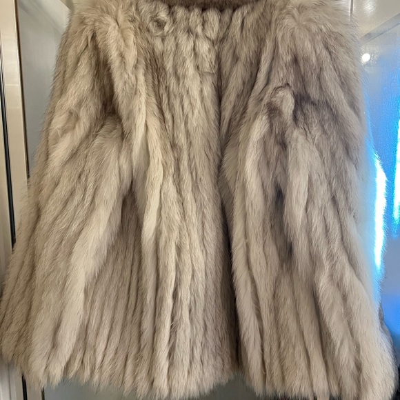 Saga fox fur coat
